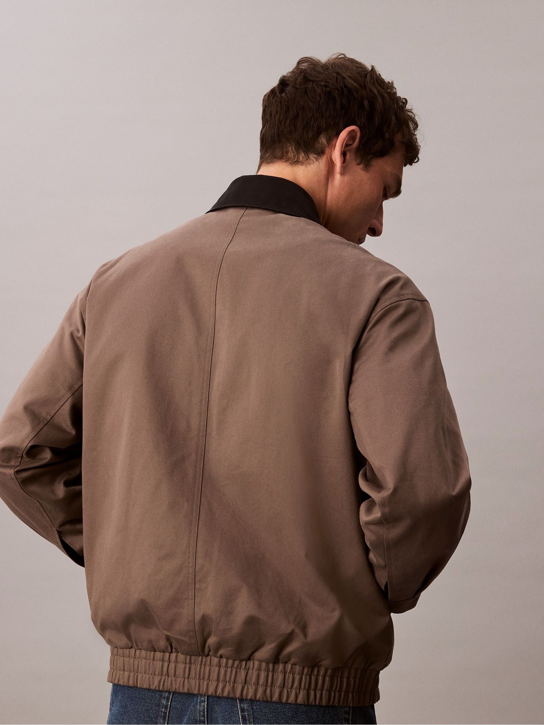 Buy Calvin Klein Brown Blouson Jacket from Next USA