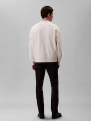 Calvin Klein Brown Premium Terry Sweatshirt - Image 2 of 5
