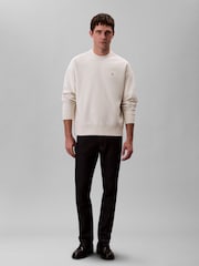 Calvin Klein Brown Premium Terry Sweatshirt - Image 3 of 5
