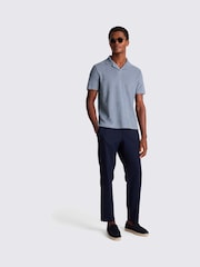 Terry Towelling Skipper 100% Cotton Polo Shirt - Image 2 of 4