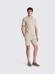 Terry Towelling Skipper 100% Cotton Polo Shirt - Image 2 of 4