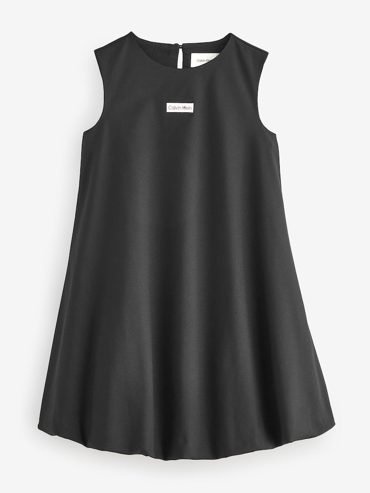 Calvin Klein Black Balloon Dress - Image 1 of 1 Calvin Klein Black Balloon Dress - Image 1 of 1