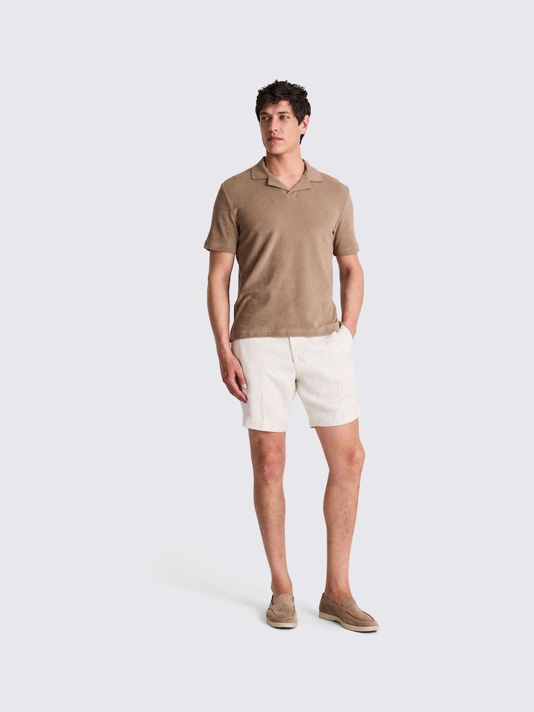 Terry Towelling Skipper 100% Cotton Polo Shirt - Image 2 of 4