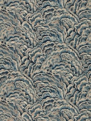 Clarke & Clarke Midnight Copper Lumino Exotica 2 10M Wallpaper - Image 1 of 1