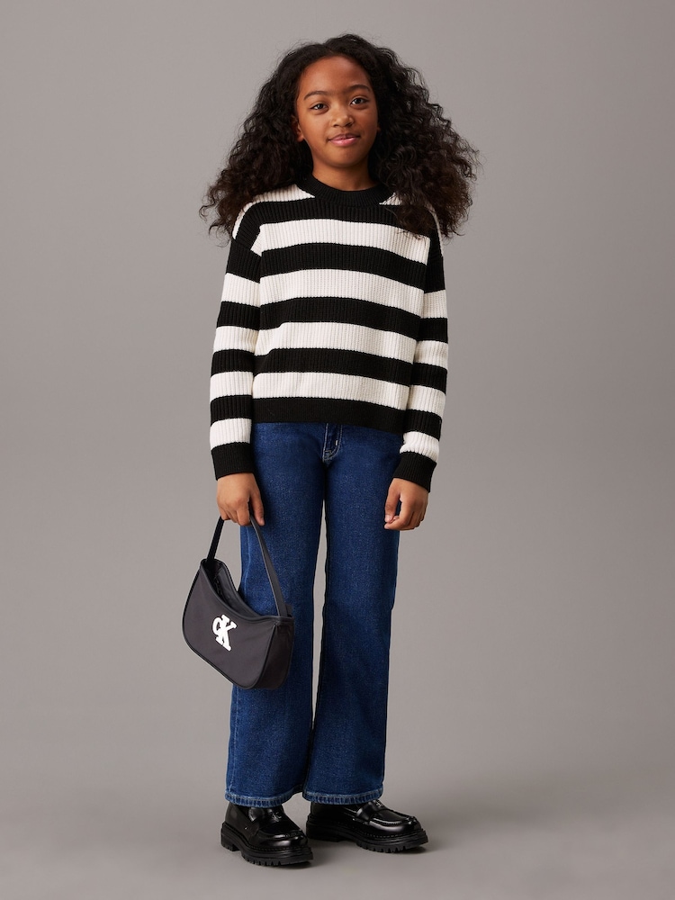Calvin Klein Black Teddy Shoulder Bag - Image 5 of 5 Calvin Klein Black Teddy Shoulder Bag - Image 5 of 5