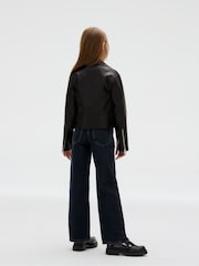 Calvin Klein Faux Leather Biker Jacket - Bild 2 von 5
