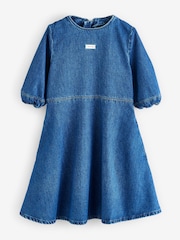Calvin Klein Blue Denim Dress - Image 1 of 1