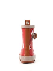 Lazy Dogz Red Bunny Design Toddler Wellingtons - Image 5 of 7