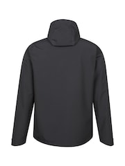 Mountain Warehouse Black Mens Hill Packable Waterproof Jacket - Image 4 of 6