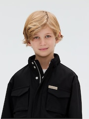 Calvin Klein Black Dry Knit Field Jacket - Image 3 of 5