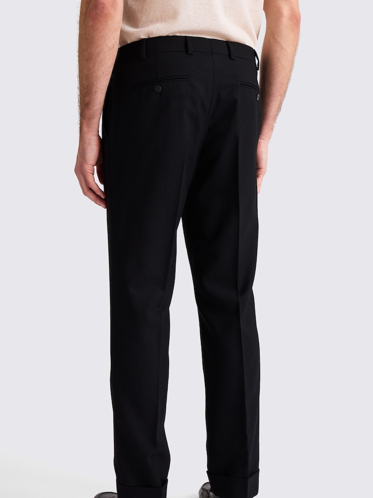 MOSS Black Wool Trousers - Image 2 of 3
