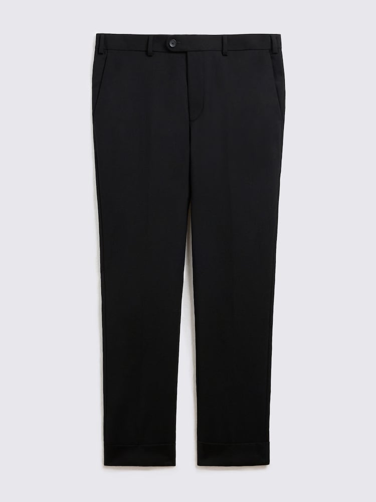 MOSS Black Wool Tailored Trousers - Image 4 of 4 MOSS Black Wool Tailored Trousers - Image 4 of 4