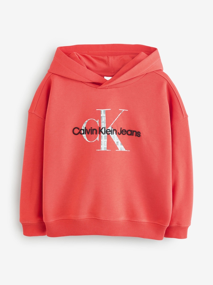 Calvin Klein Embroidered Hoodie - Bild 1 von 1