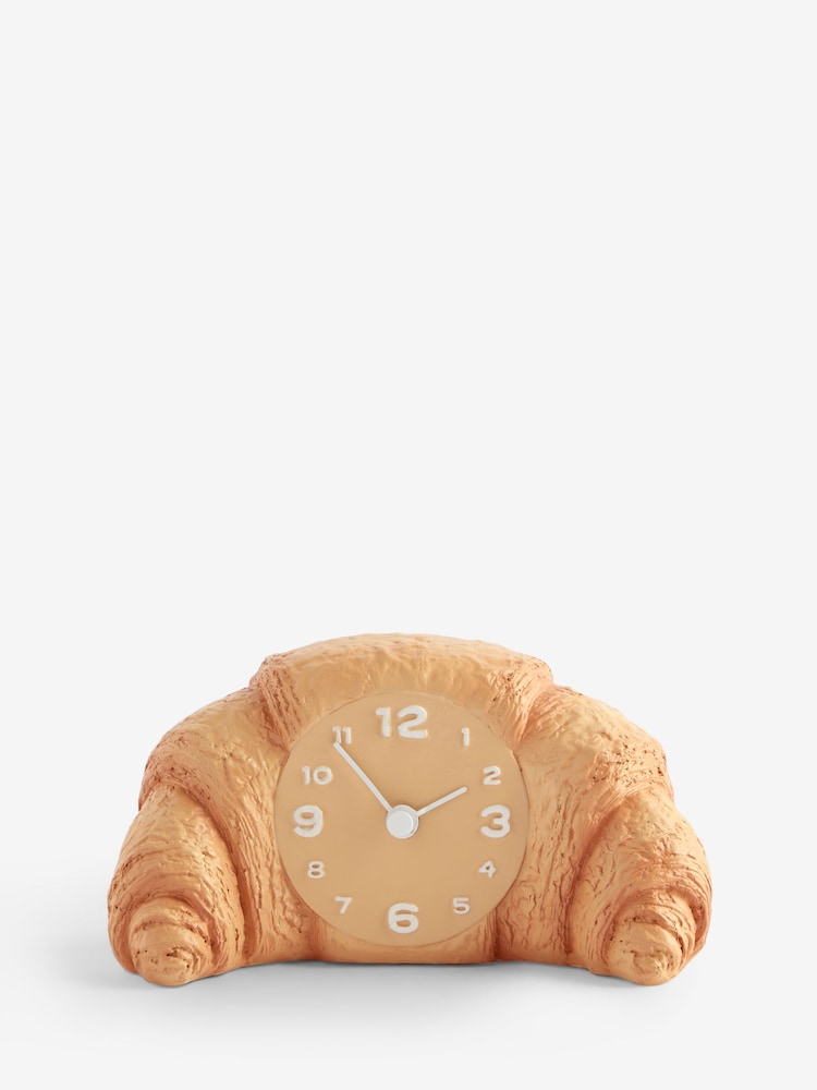 Natural Croissant Mantel Clock - Image 3 of 3