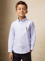 Reiss Soft Blue Wilf Shirt - Image 1 of 5