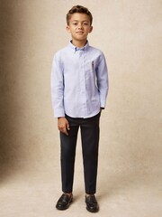 Reiss Soft Blue Wilf Shirt - Image 3 of 5