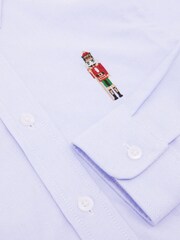 Reiss Soft Blue Wilf Shirt - Image 5 of 5