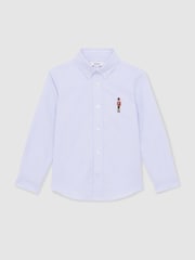 Reiss Soft Blue Wilf Shirt - Image 1 of 5