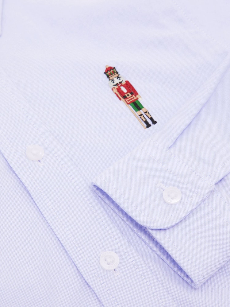 Reiss Soft Blue Wilf Shirt - Image 5 of 5 Reiss Soft Blue Wilf Shirt - Image 5 of 5