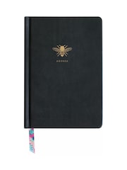 Portico Designs Black Gold Bee Faux Leather Pencil Case & Agenda Set - Image 2 of 6