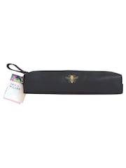 Portico Designs Black Gold Bee Faux Leather Pencil Case & Agenda Set - Image 3 of 6
