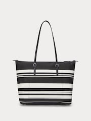 Lauren Ralph Lauren Keaton Nylon Black Tote Bag - Image 3 of 6