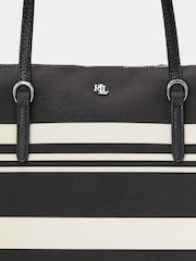 Lauren Ralph Lauren Keaton Nylon Black Tote Bag - Image 6 of 6