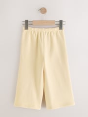 Butter Yellow Wide Leg Sweat Joggers (3mths-7yrs) - Image 5 of 7
