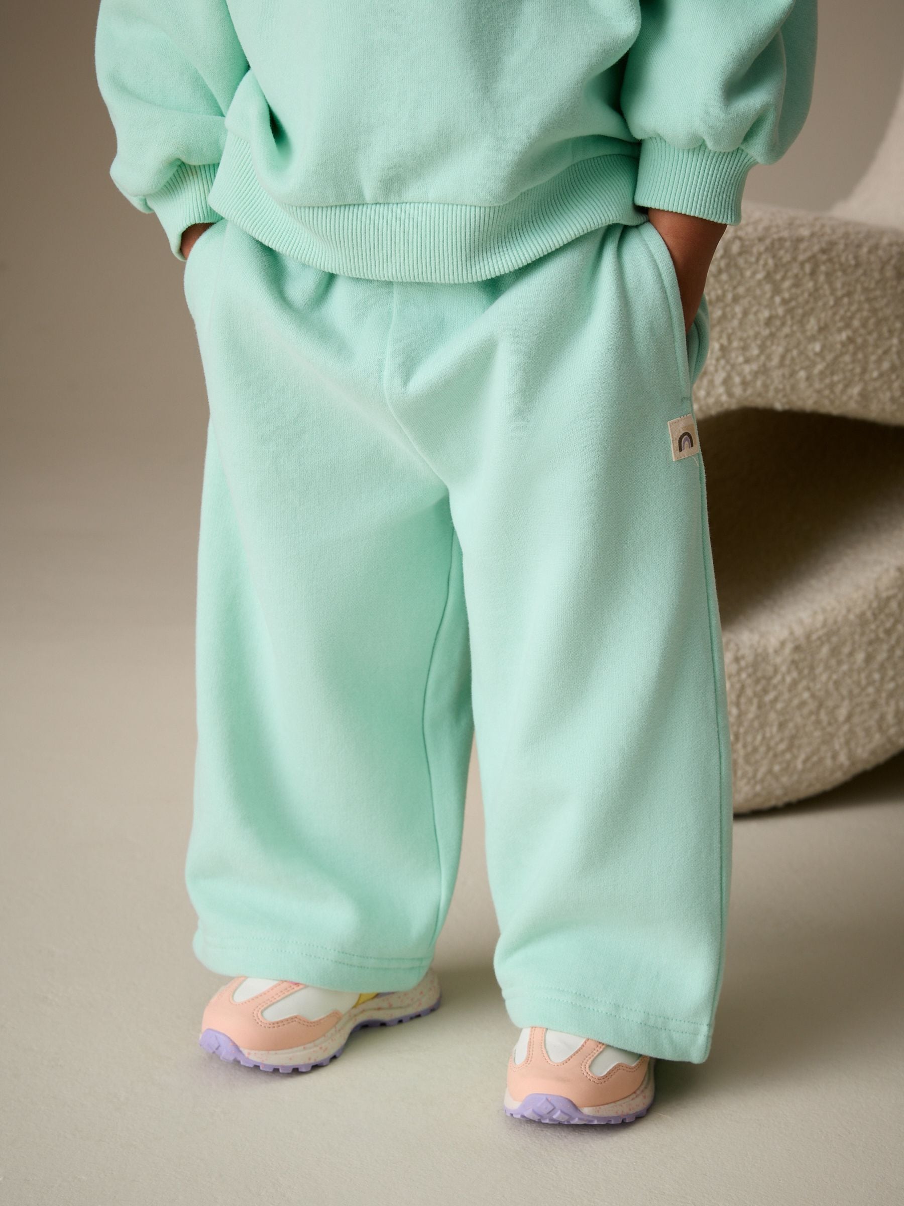 パンツ Yohji Yamamoto Mint Marionette Era Pants Buy Mint Green Wide Leg Sweat Joggers (3mths-7yrs) from Next USA