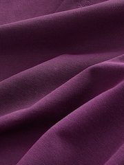 סגול - גזרה רגילה - חולצת פולו פיקה עם שרוול קצר - תמונה 6 מתוך 7