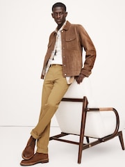 Braun - Banana Republic Traveler 2.0 Slim-Fit-Hose - Bild 1 von 4