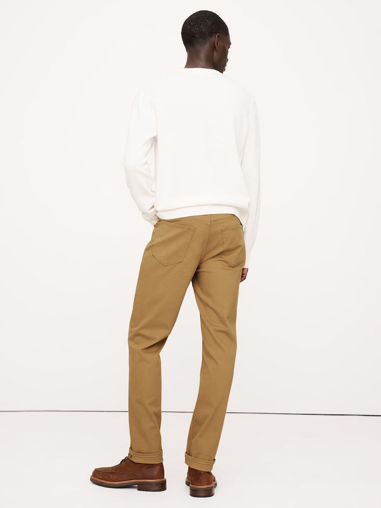 Braun - Banana Republic Traveler 2.0 Slim-Fit-Hose - Bild 2 von 4