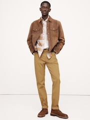 Braun - Banana Republic Traveler 2.0 Slim-Fit-Hose - Bild 3 von 4