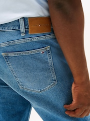 Tommy Hilfiger Blue Plus Mid Rise Straight Jeans - Image 3 of 4