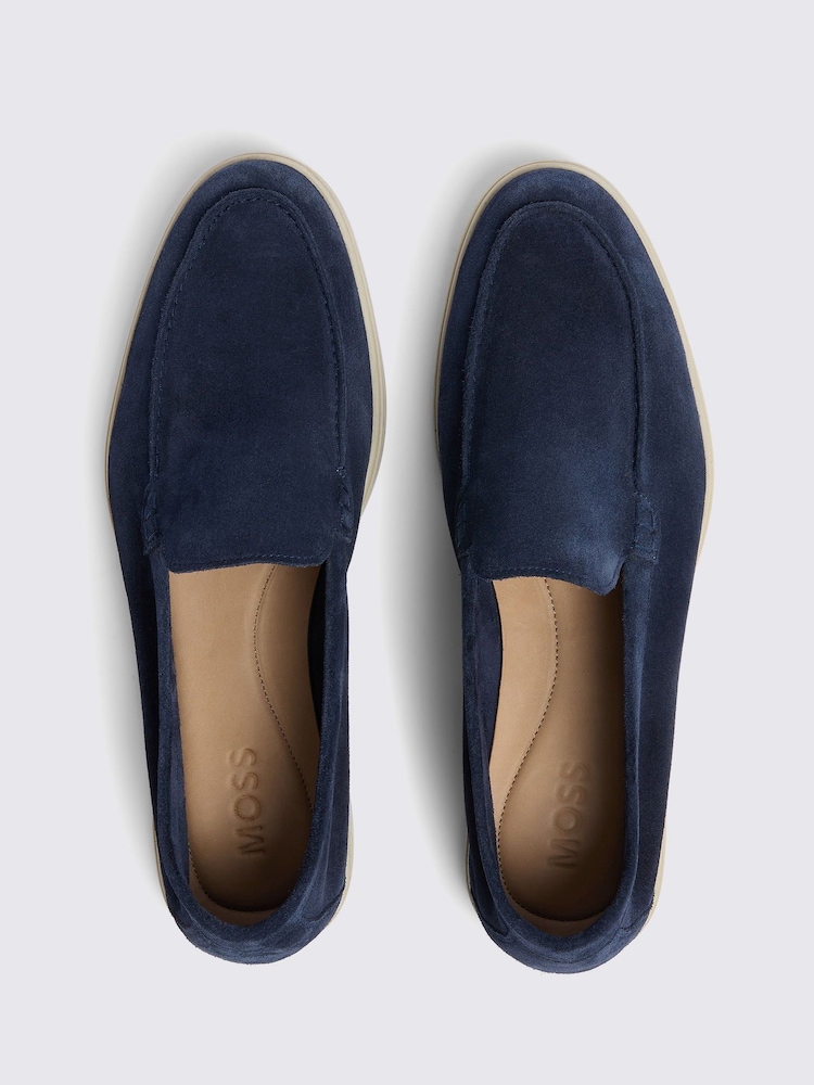 MOSS Blue Lewisham Relaxed Shoes - Image 4 of 4