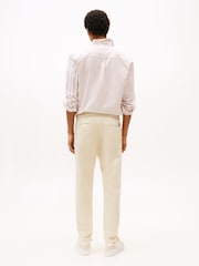 Tommy Jeans Cream Relaxed Isaac Trousers - Image 2 of 5
