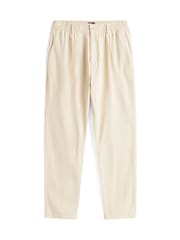 Tommy Jeans Cream Relaxed Isaac Trousers - Image 5 of 5