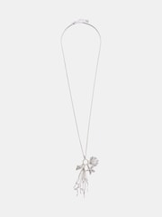 Mint Velvet Silver Tone Shell Necklace - Image 1 of 3