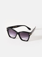 Mint Velvet Oversized Cat Eye Sunglasses - صورة 3 من 4