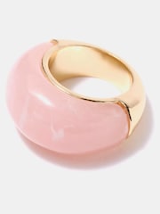 Mint Velvet Pink Statement Ring - Image 1 of 3