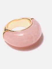 Mint Velvet Pink Statement Ring - Image 2 of 3