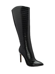 Ravel Black Knee Boots - Image 1 of 4