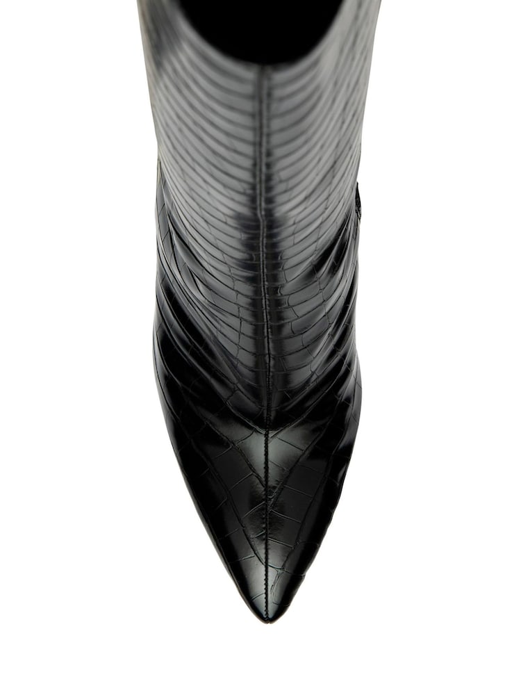 Ravel Black Knee Boots - Image 4 of 4