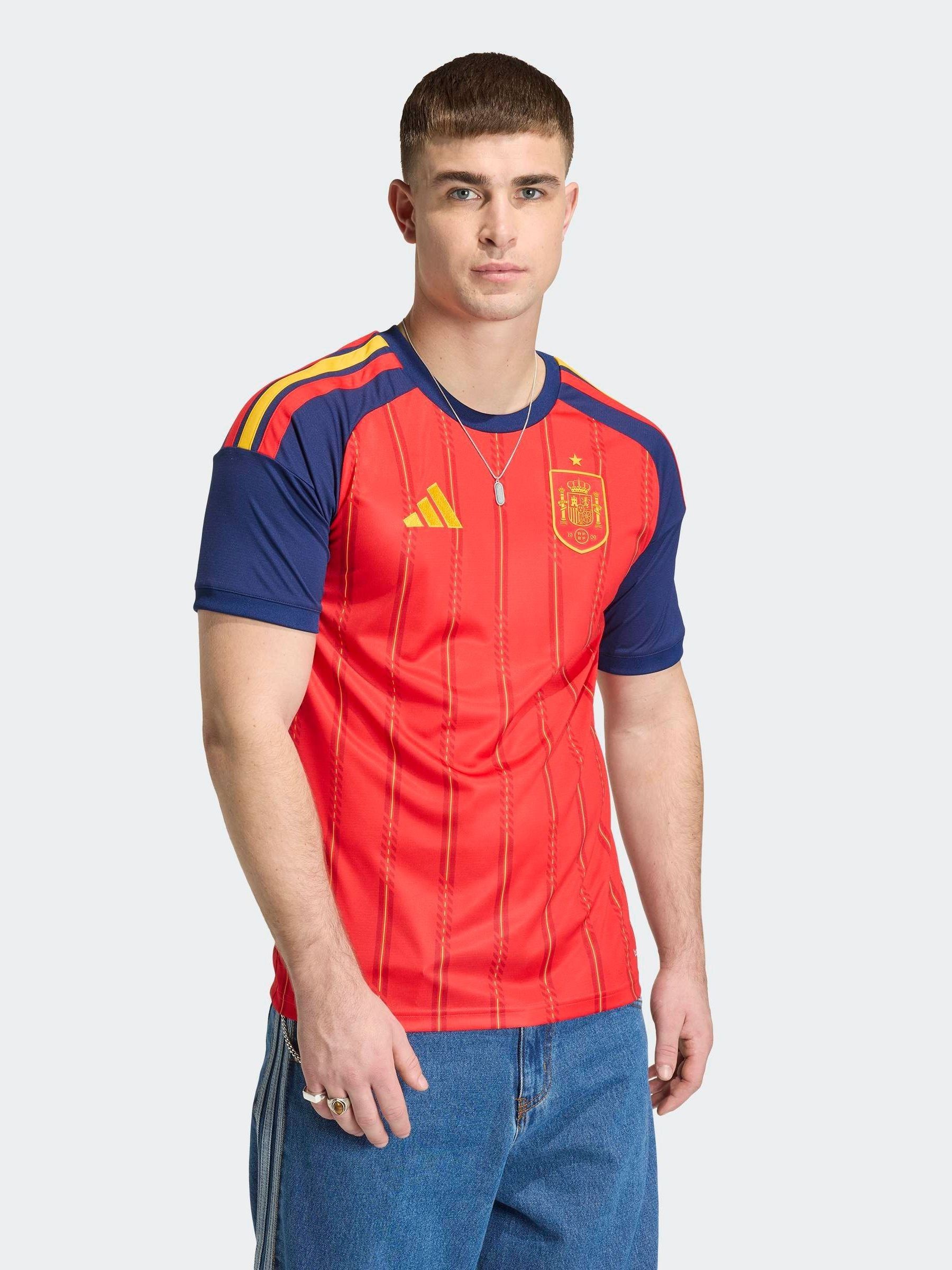 Buy adidas Bright Red Spain 26 Home Jersey from Next Japan