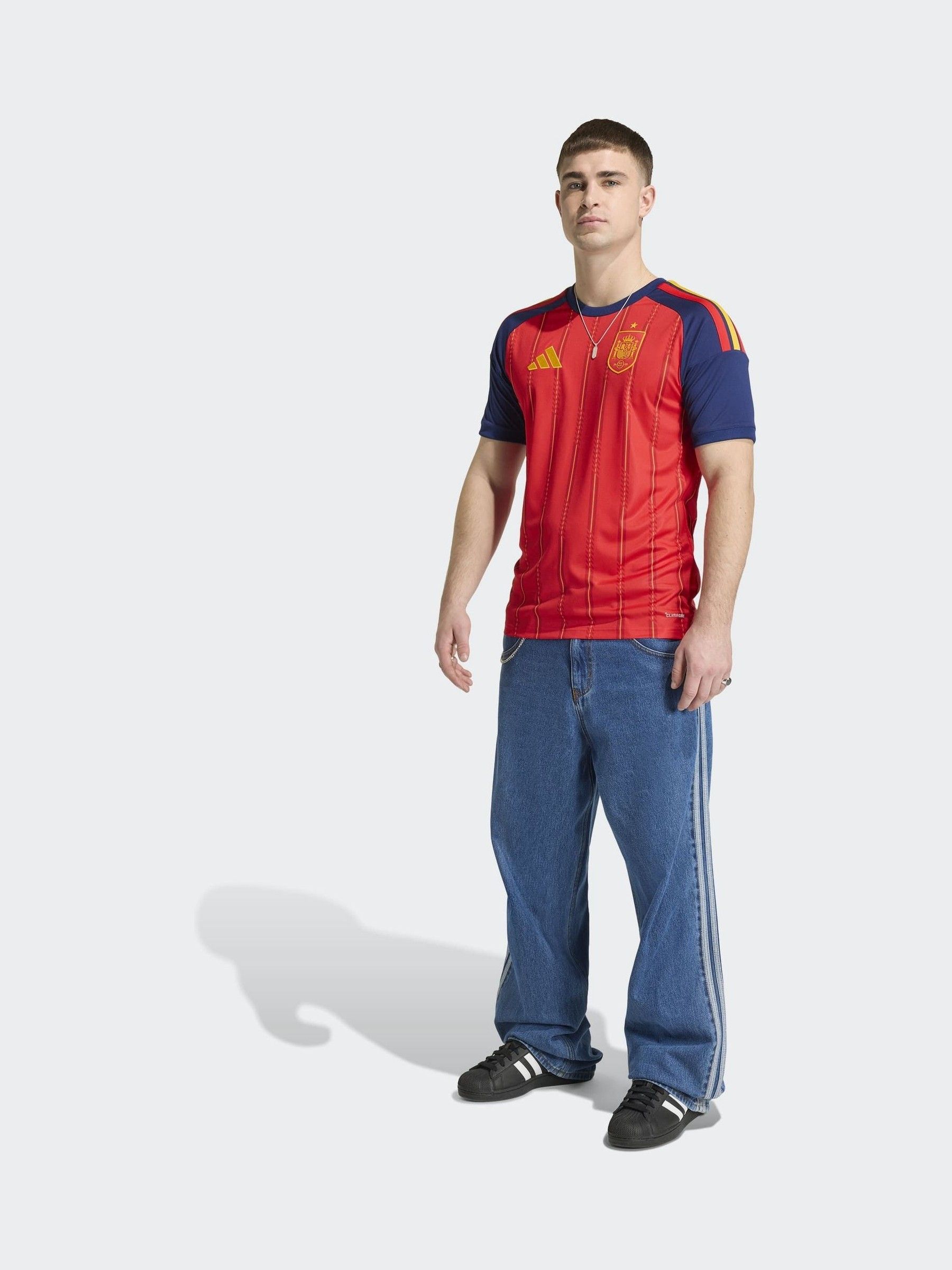 Buy adidas Bright Red Spain 26 Home Jersey from Next Japan