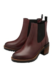 Vermelho - Botas de cano curto Ravel - Imagem 2 de 4