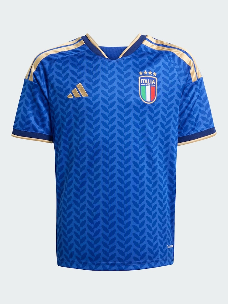 adidas Bright Blue Italy 26 Home Jersey - Image 1 of 4