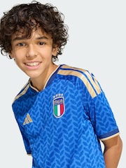 adidas Bright Blue Italy 26 Home Jersey - Image 3 of 4
