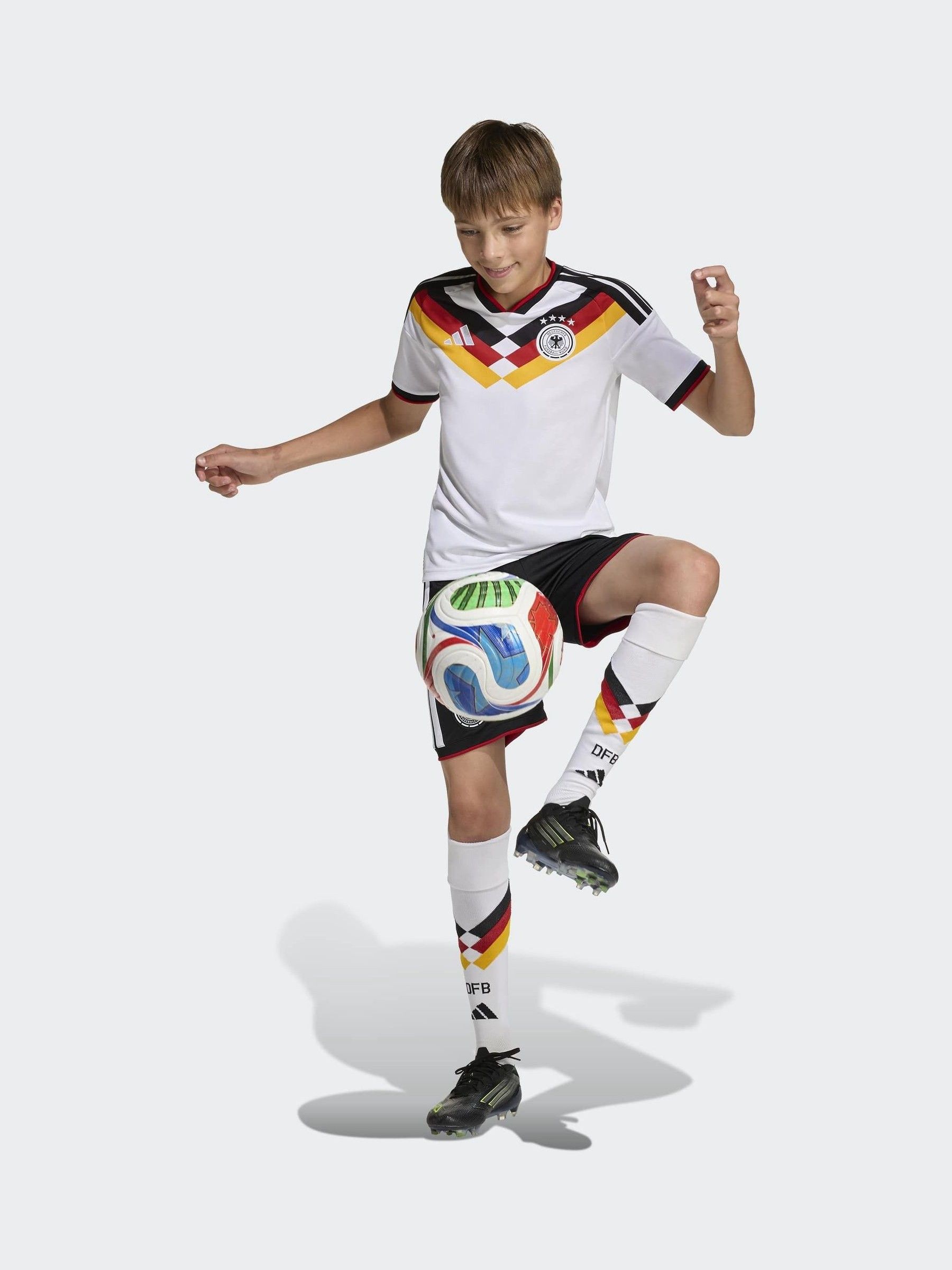Buy adidas Black Germany 26 Home Kids Shorts from Next Canada