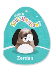 Jazawares 12 Squishmallows  Zerdan  Brown Marbled Dog With Winking Eye - Image 4 of 6